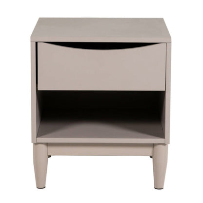 Alannah Bedside Table in Grey or White-Renaissance Design Studio