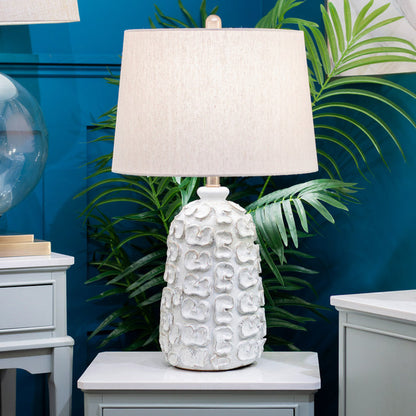 Aliya Table lamp with shade-Renaissance Design Studio