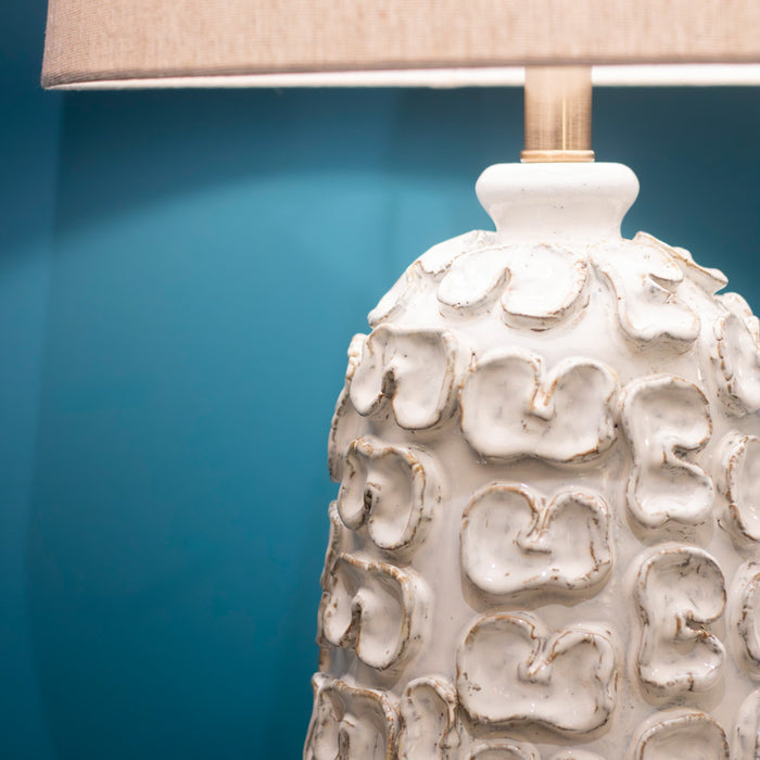 Aliya Table lamp with shade-Renaissance Design Studio