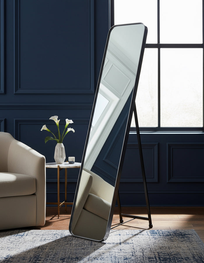 Arlene Dressing Mirror With Stand & Fittings To Hang 150cm-Renaissance Design Studio