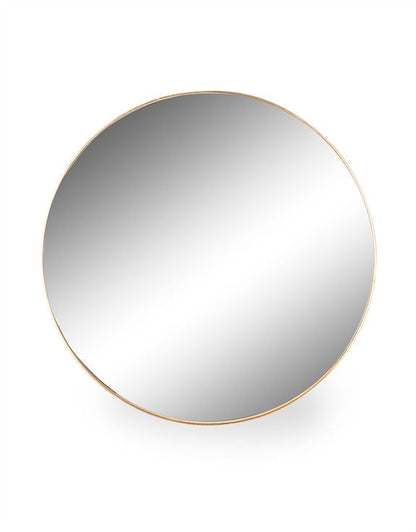 Arlene Round Mirror Gold Or Silver 70cm-Renaissance Design Studio
