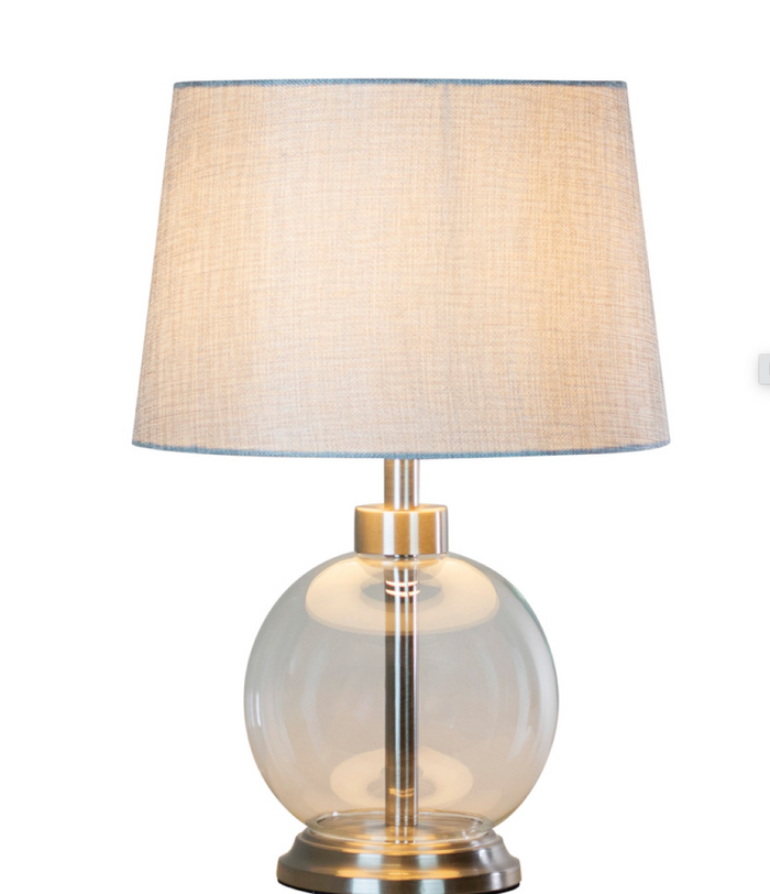 Bella Lamp glass 45cm Half Price Offer Instore only.Price is for a set of 2-Renaissance Design Studio