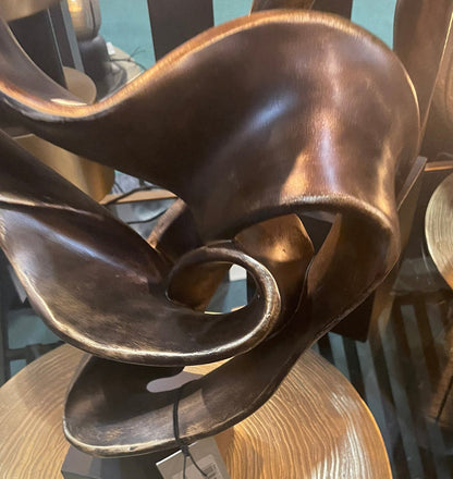 Black Abstract Sculpture Ninja-Renaissance Design Studio