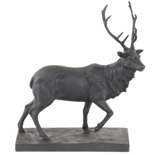 Black Stag Ornament - Half Price-Renaissance Design Studio