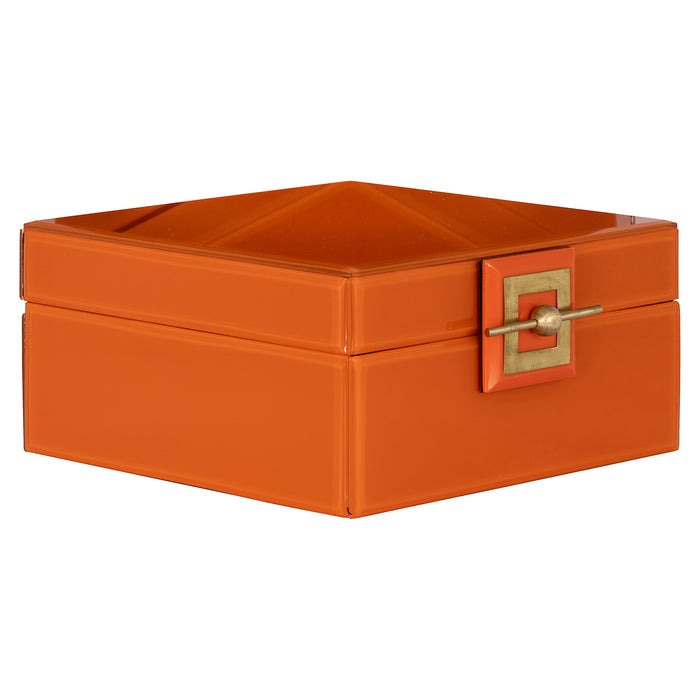 Bodine Storage Box Orange-Renaissance Design Studio