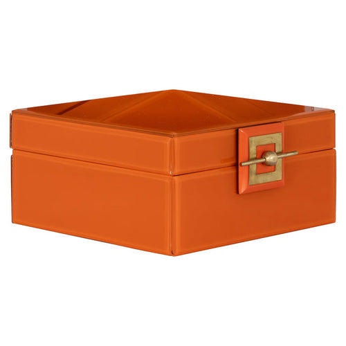 Bodine Storage Box Orange-Renaissance Design Studio