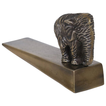 Brass Elephant Door Stop-Renaissance Design Studio