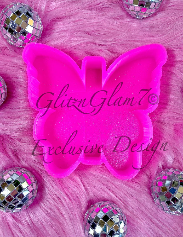 Butterfly w/ Cross Silicone Mold (GNG7 Exclusive)