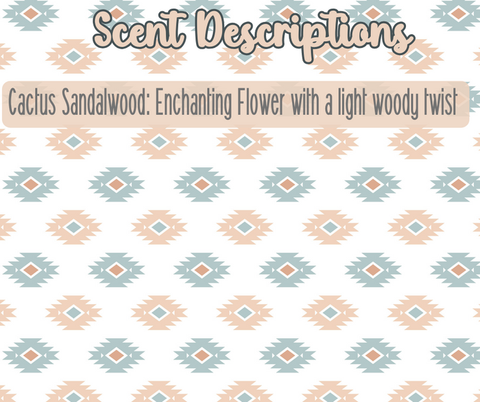Cactus Sandalwood Premium Scented Beads