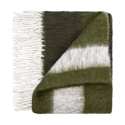 Cara Throw 127x178cm, Green-Renaissance Design Studio