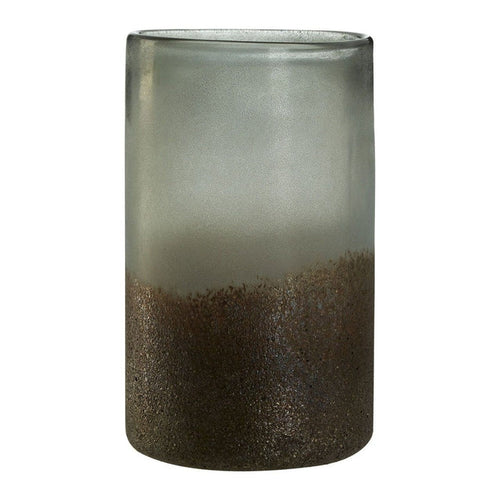 Chiara glass vase 2 tone-Renaissance Design Studio