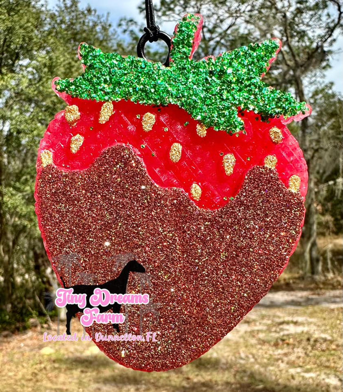 Chocolate Covered Strawberry Silicone Mold