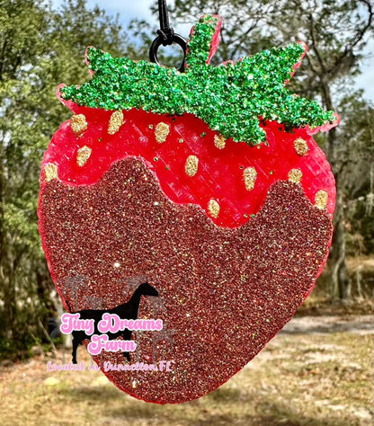Chocolate Covered Strawberry Silicone Mold