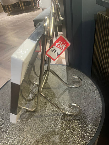 Chrome Book Stand For Reading-Renaissance Design Studio