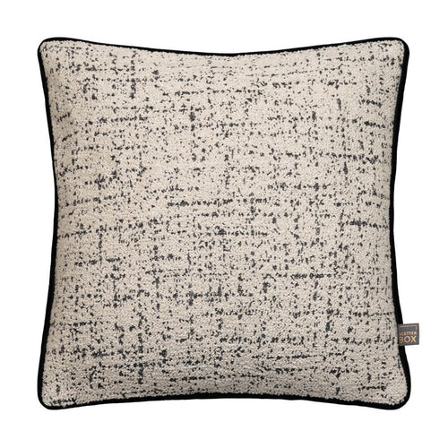 Cocabelle Boucle white and black cushions piped almost half price-Renaissance Design Studio