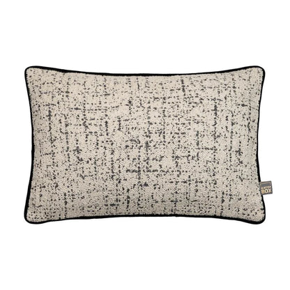 Cocabelle Boucle white and black cushions piped almost half price-Renaissance Design Studio