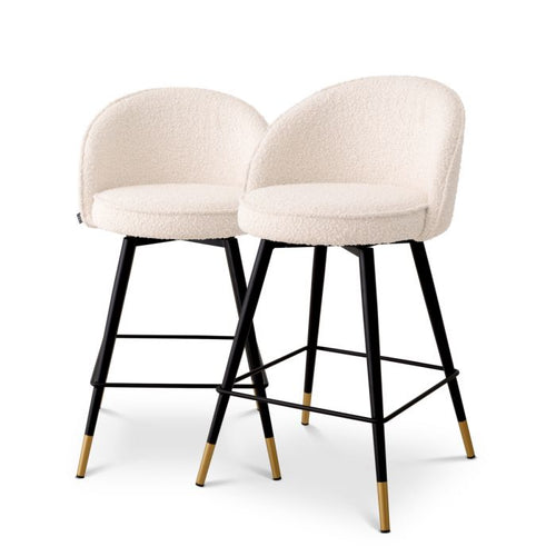 Cooper Counter Stools by Eichholtz – Set of 2-Renaissance Design Studio