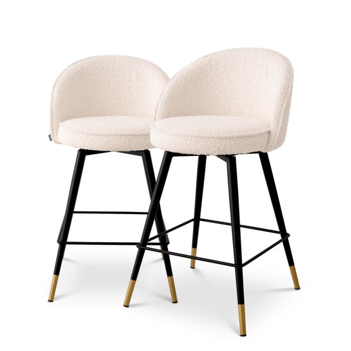Cooper Counter Stools by Eichholtz – Set of 2-Renaissance Design Studio