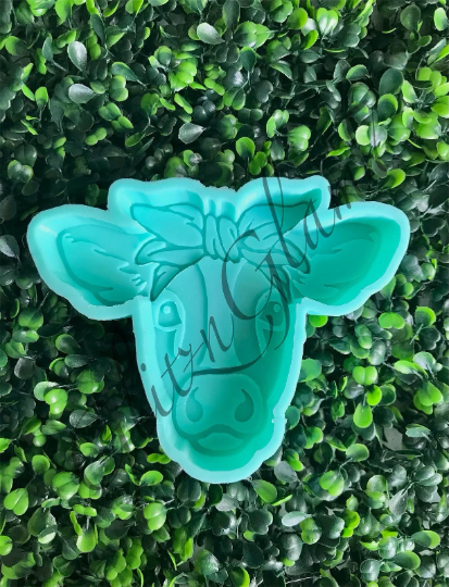 Cow with Bandana Silicone Mold