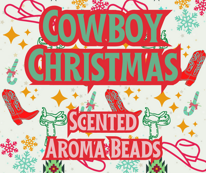 Cowboy Christmas Premium Scented Beads