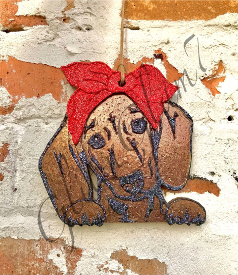 Dachshund Dog Silicone Mold