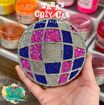 Disco Ball Freshie Silicone Mold