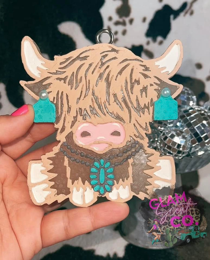Diva Highland Cow Silicone Mold-GNG7 Exclusive
