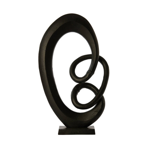 Edward Abstract Black Ornament-Renaissance Design Studio