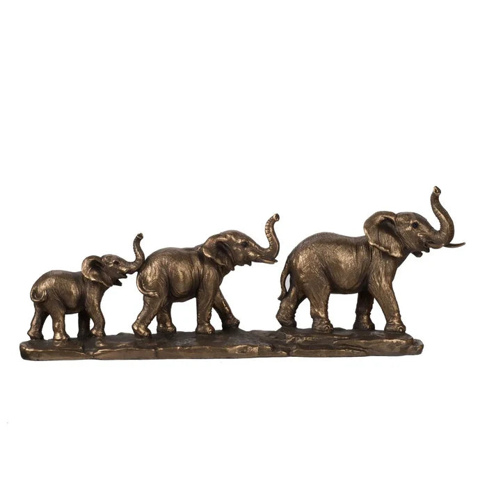 Elephant Family Ornament-Renaissance Design Studio