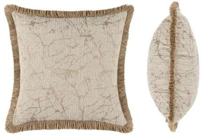 Elodie Cushions With Fringe 45x45 cm-Renaissance Design Studio
