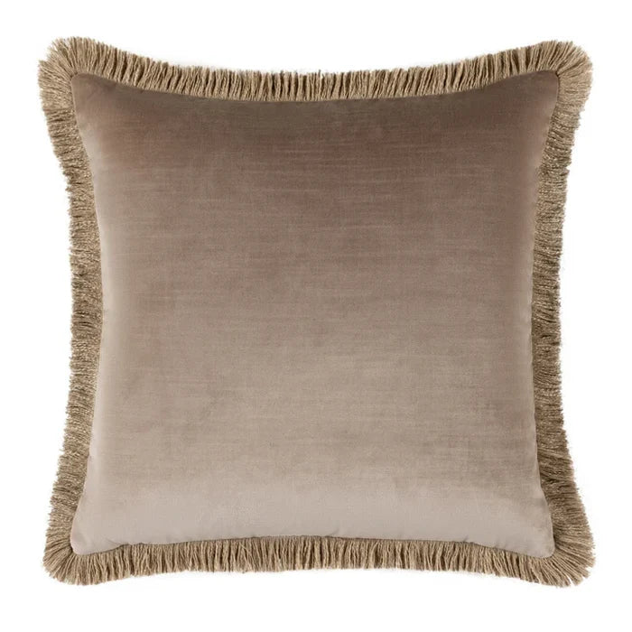 Elodie Cushions With Fringe 45x45 cm-Renaissance Design Studio