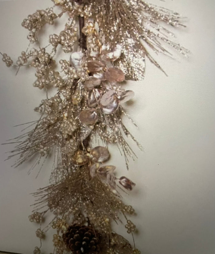 Garland 180 cm champagne nett price-Renaissance Design Studio