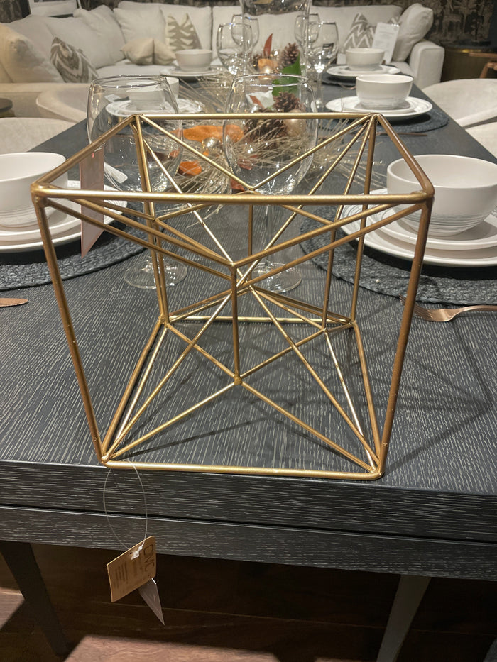 Gold star cube decorative now less than half price.-Renaissance Design Studio