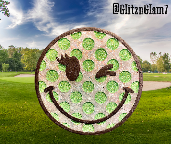 Golf Smiley Silicone Mold