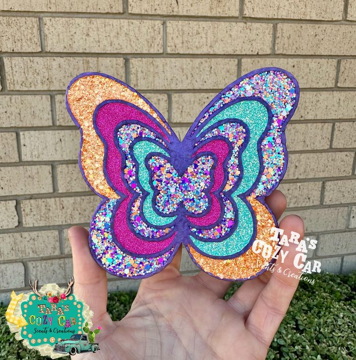 Groovy Butterfly ( NO FLOWERS) Silicone Mold