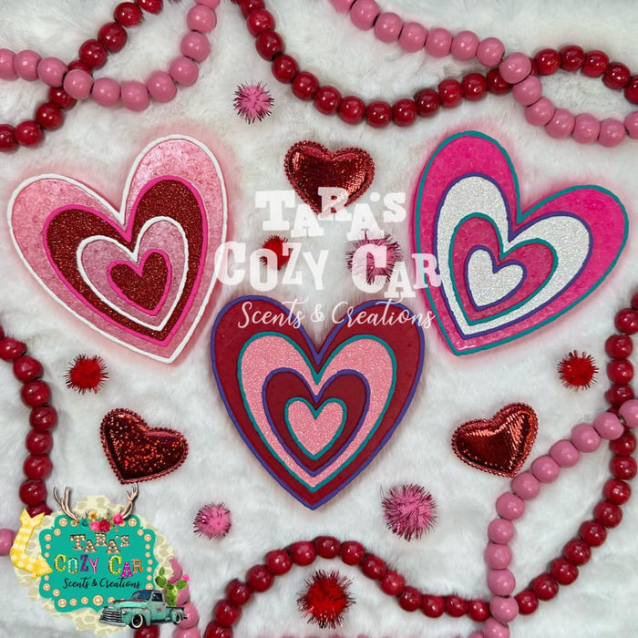Groovy Heart Silicone Mold