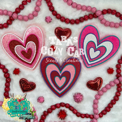 Groovy Heart Silicone Mold