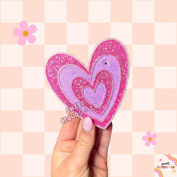 Groovy Heart Silicone Mold
