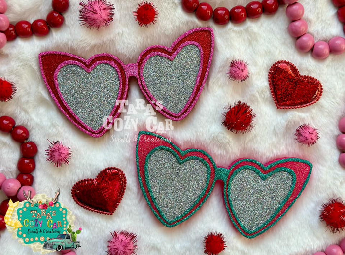 Heart Sunglasses Silicone Mold