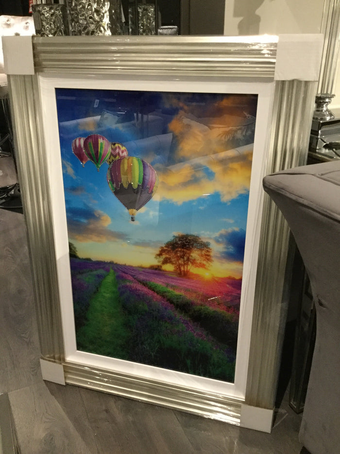 Hot Air framed pictures . CLEARING LESS THAN HALF PRICE reduced for Instore pick up-Renaissance Design Studio