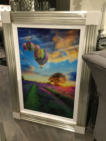 Hot Air framed pictures . CLEARING LESS THAN HALF PRICE reduced for Instore pick up-Renaissance Design Studio