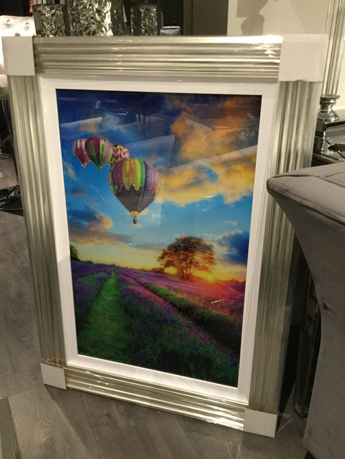 Hot Air framed pictures . CLEARING LESS THAN HALF PRICE reduced for Instore pick up-Renaissance Design Studio