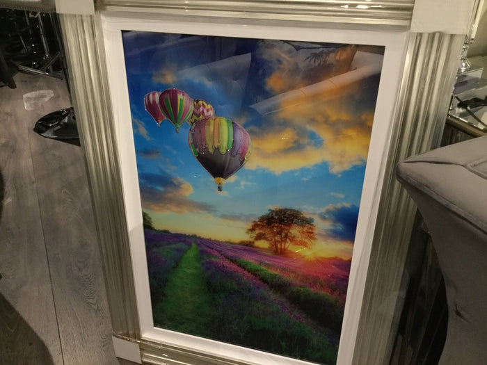 Hot Air framed pictures . CLEARING LESS THAN HALF PRICE reduced for Instore pick up-Renaissance Design Studio