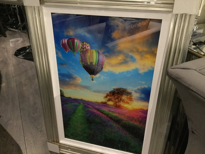 Hot Air framed pictures . CLEARING LESS THAN HALF PRICE reduced for Instore pick up-Renaissance Design Studio