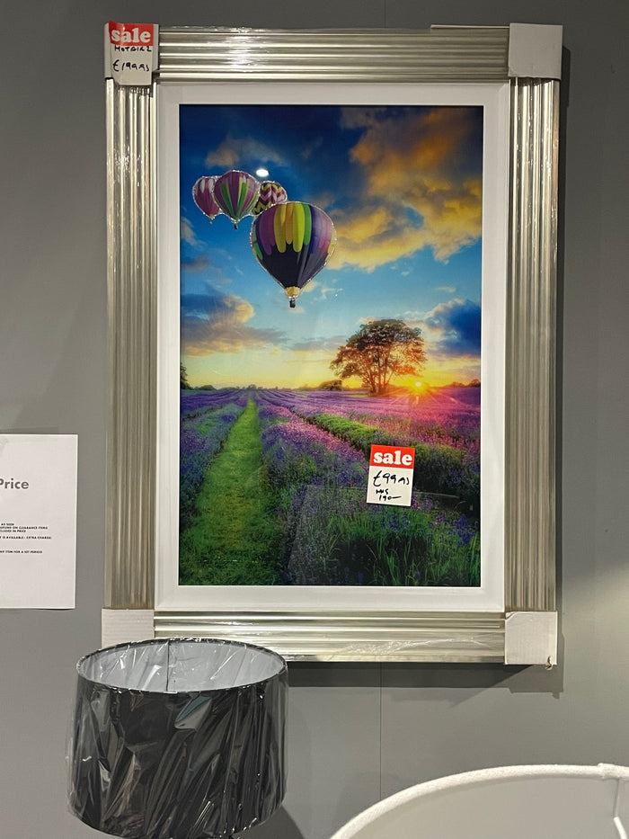 Hot Air framed pictures . CLEARING LESS THAN HALF PRICE reduced for Instore pick up-Renaissance Design Studio