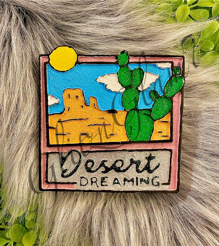 Desert Dreaming Freshie Silicone Mold