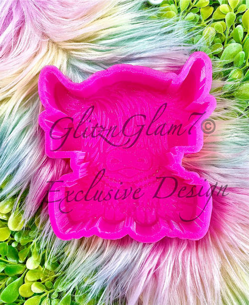 Diva Highland Cow Silicone Mold-GNG7 Exclusive