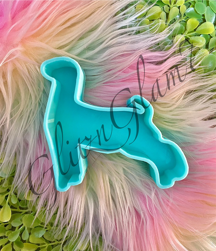 Show Goat (CARDSTOCK OPTION) Freshie Silicone Mold