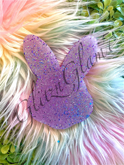 Bunny Head (PLAIN-CARDSTOCK OPTION) Freshie Silicone Molds