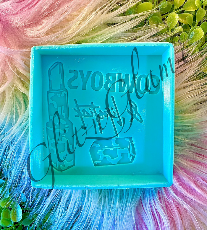 Cowboys & Lipstick Freshie Silicone Mold